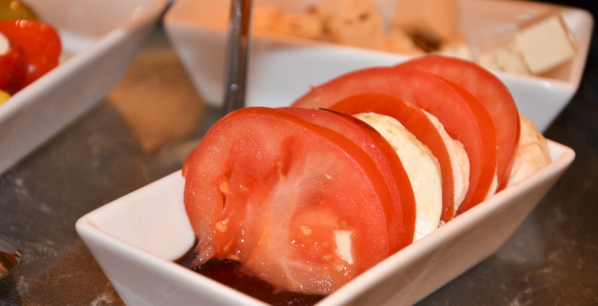 Tomaten mit Mozarella